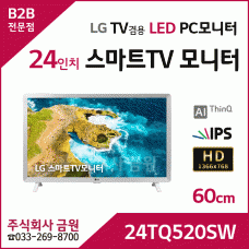 LG 스마트TV 겸용 모니터 24인치 24TQ520SW