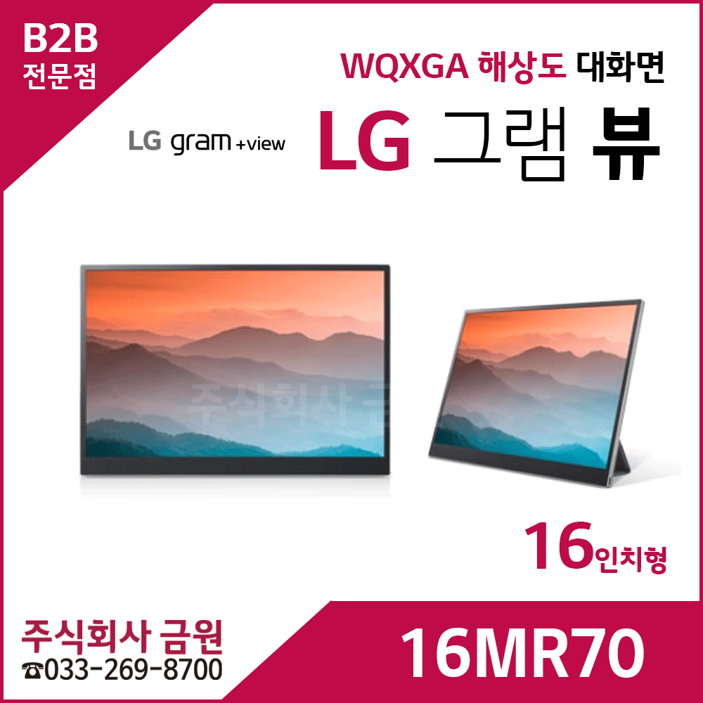 LG 그램 뷰 16MR70