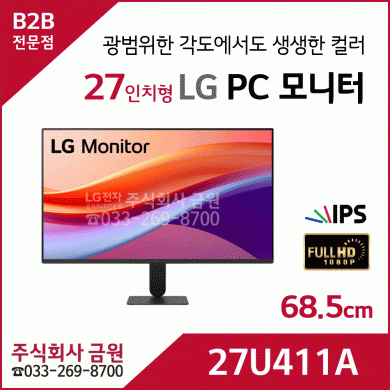 LG PC 모니터 27U411A