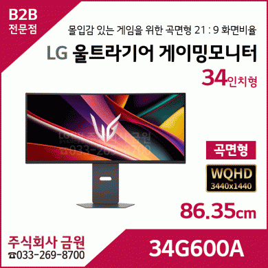 LG 울트라기어 게이밍모니터 34G600A
