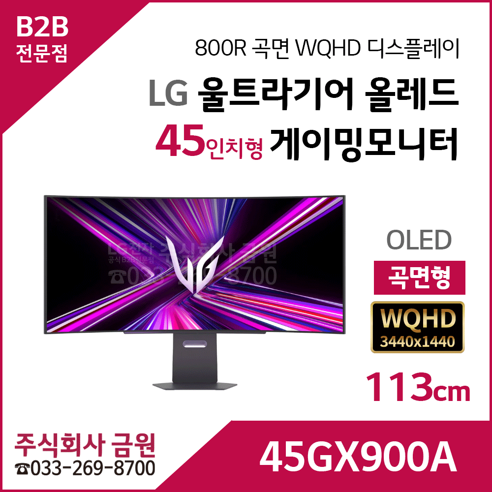 LG 울트라기어 올레드 게이밍모니터 45GX900A